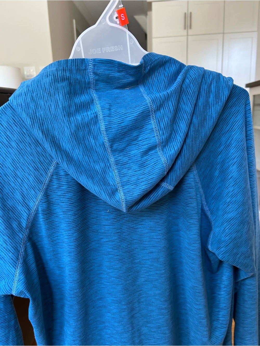 Kuhl Aspira WL Blue Hooded Long-Sleeve Performance Shirt - Picture 3 of 13